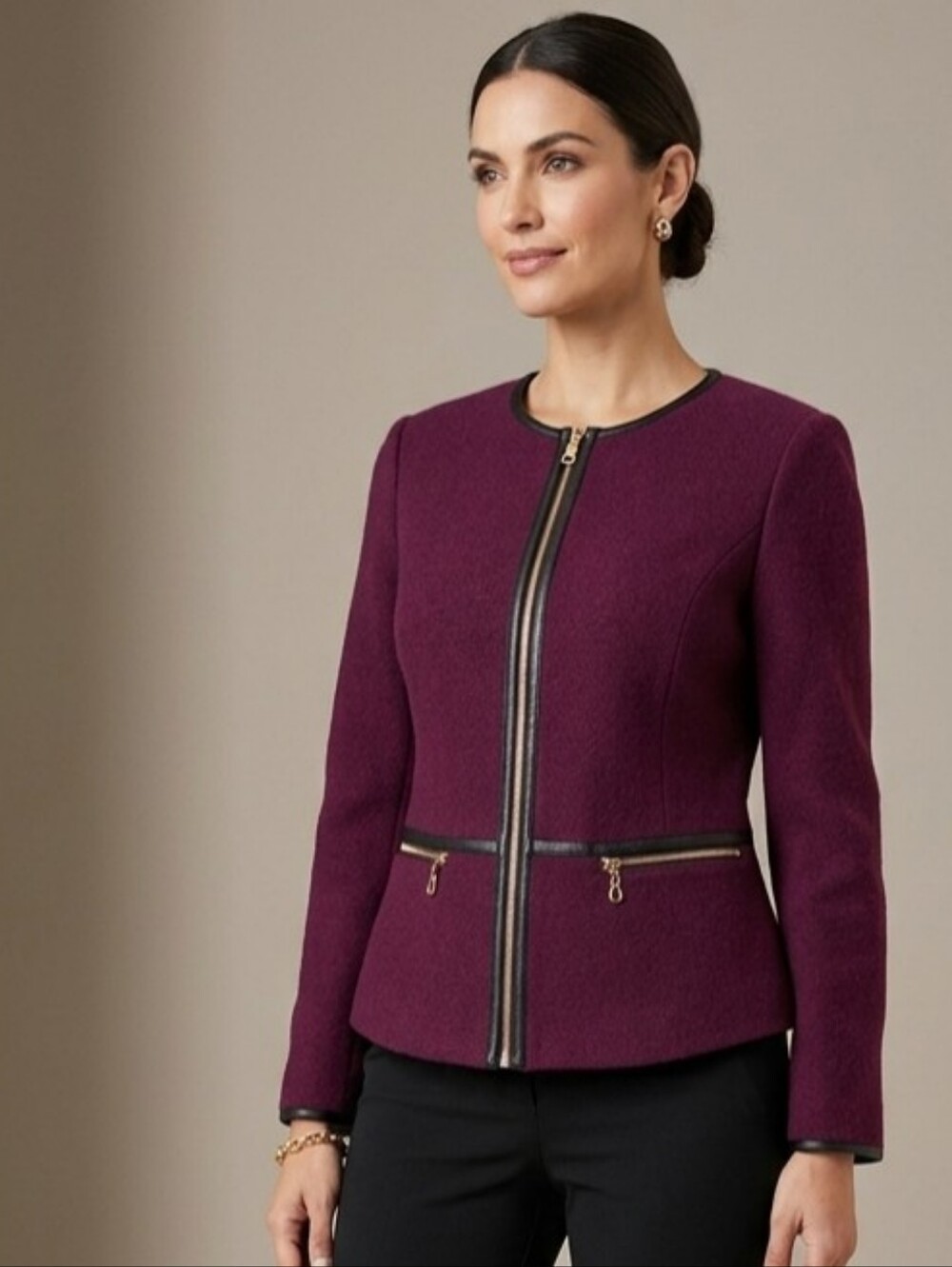 Jones New York 100% Wool Jacket